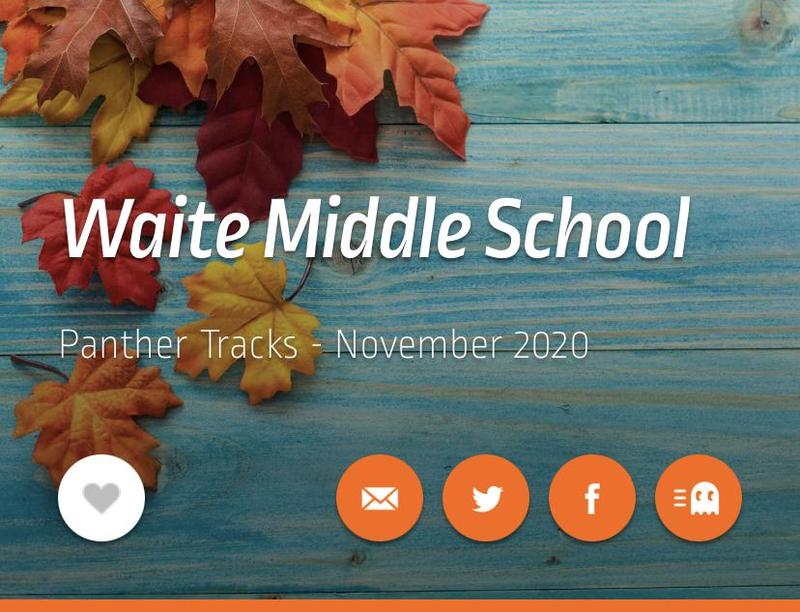 Panther Tracks - November 2020 Newsletter Featured Photo