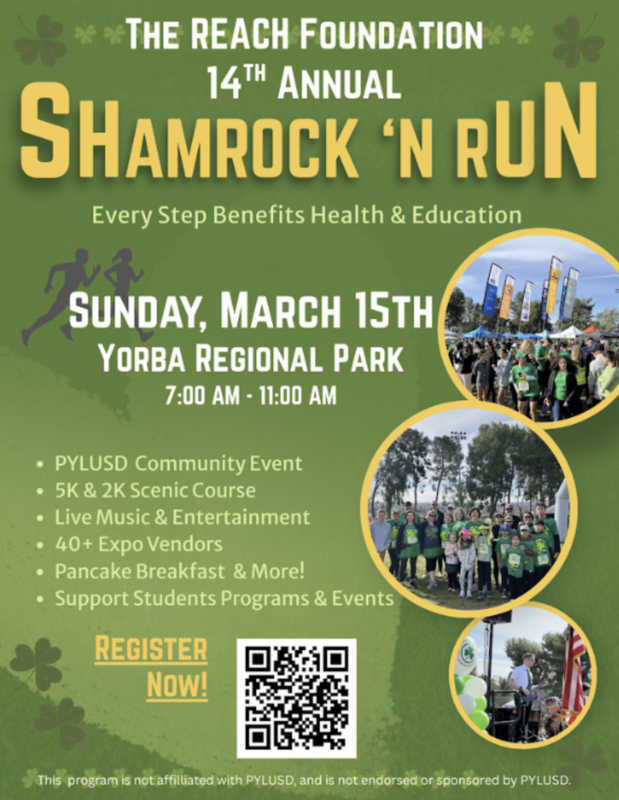 ShamRock 'n' Run Information: March 15, 2026