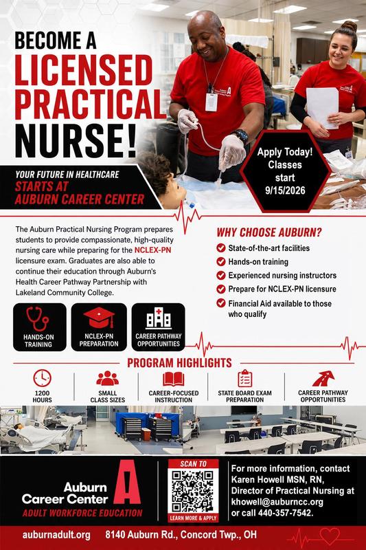 flyer with students