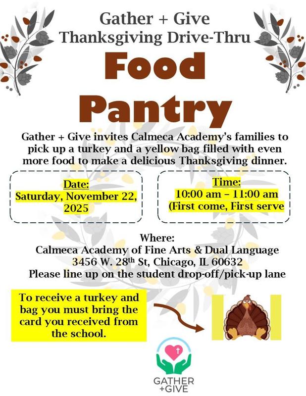 Details for food pantry