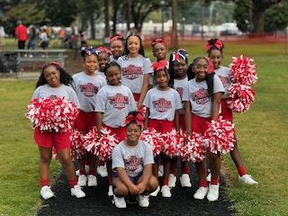 TMSA Cheerleaders Bring Spirit to Freemont Foundation's Annual "Represent Yourself" 5K Walk/Run