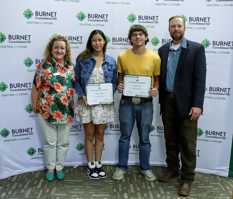Congratulations to the September Students of the Month!