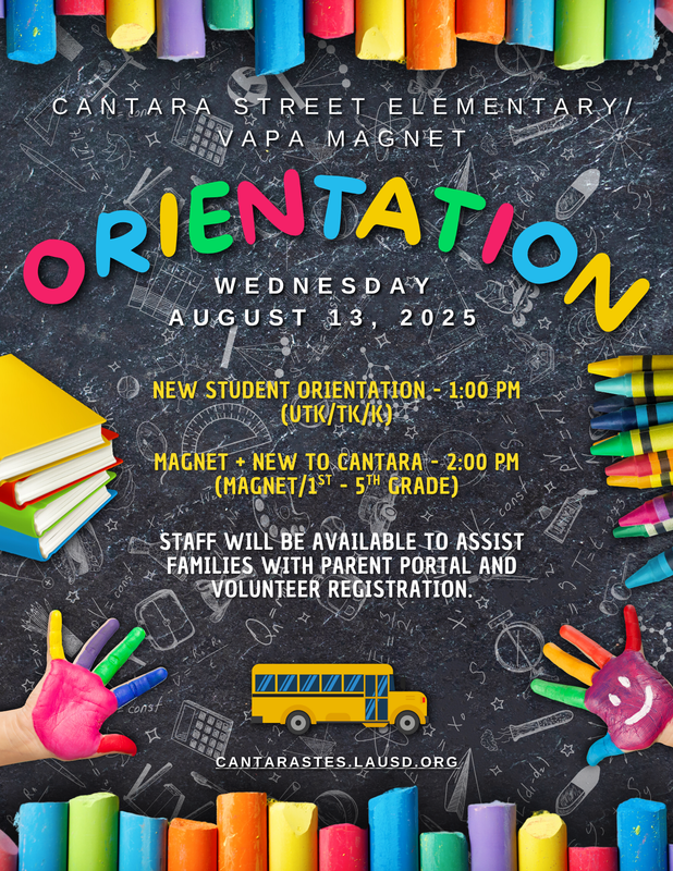 Orientation flyer