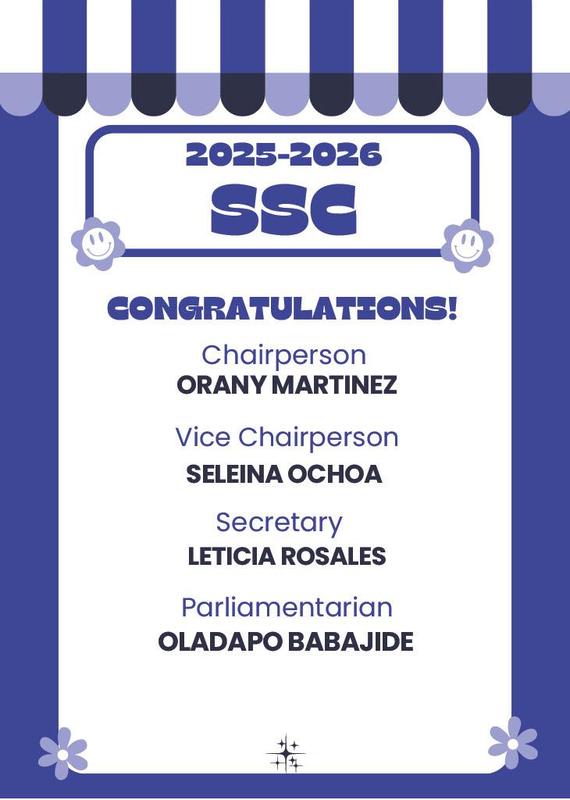 This is a list of 2025-26 SSC Officers