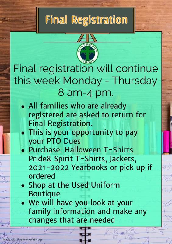 Final Registration