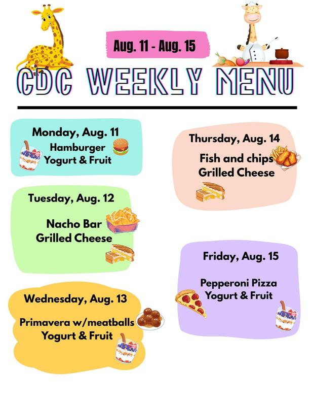 lunch menu