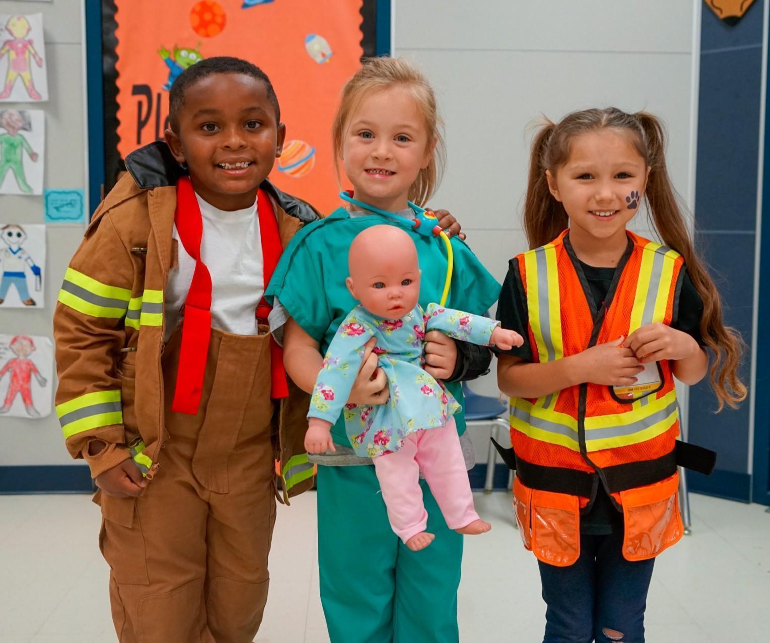 Westwind students in career outfits