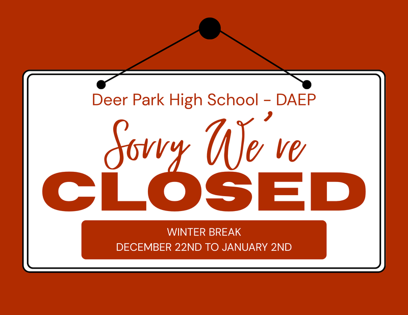 Closed for Winter Break