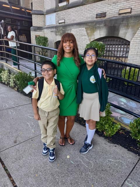 Dr. Ledford with scholars