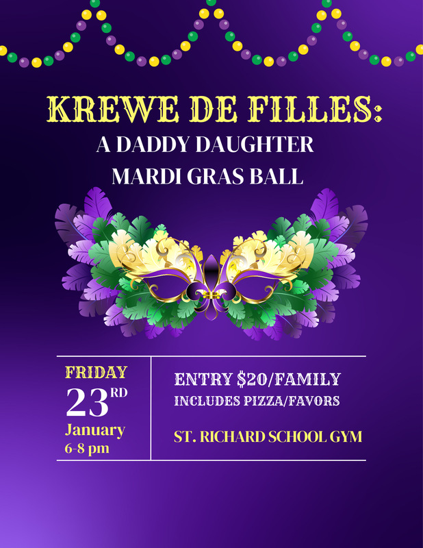 Daddy Daughter Dance, January 23