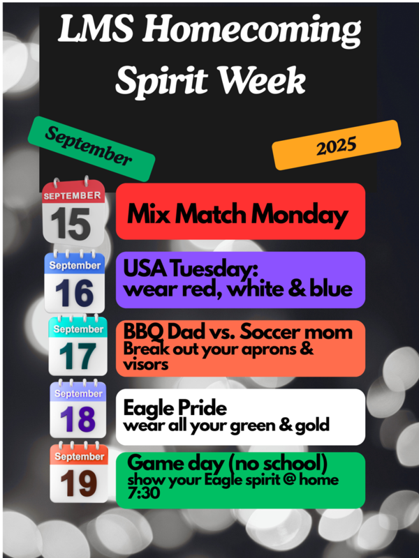 Homecoming Spirit Week