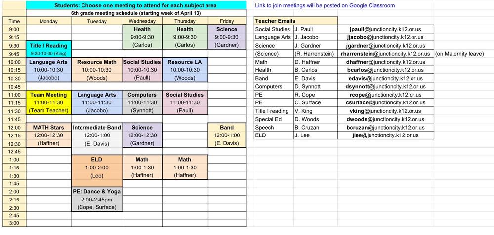 6th Grade Social Studies - Jennifer Paull - Oaklea Middle School