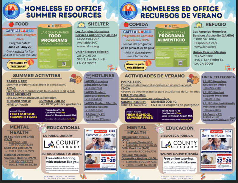 2026 Summer Resources Featured Photo