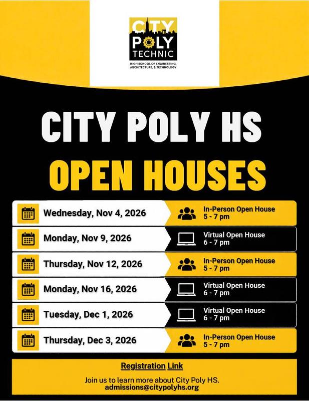 Open House Dates