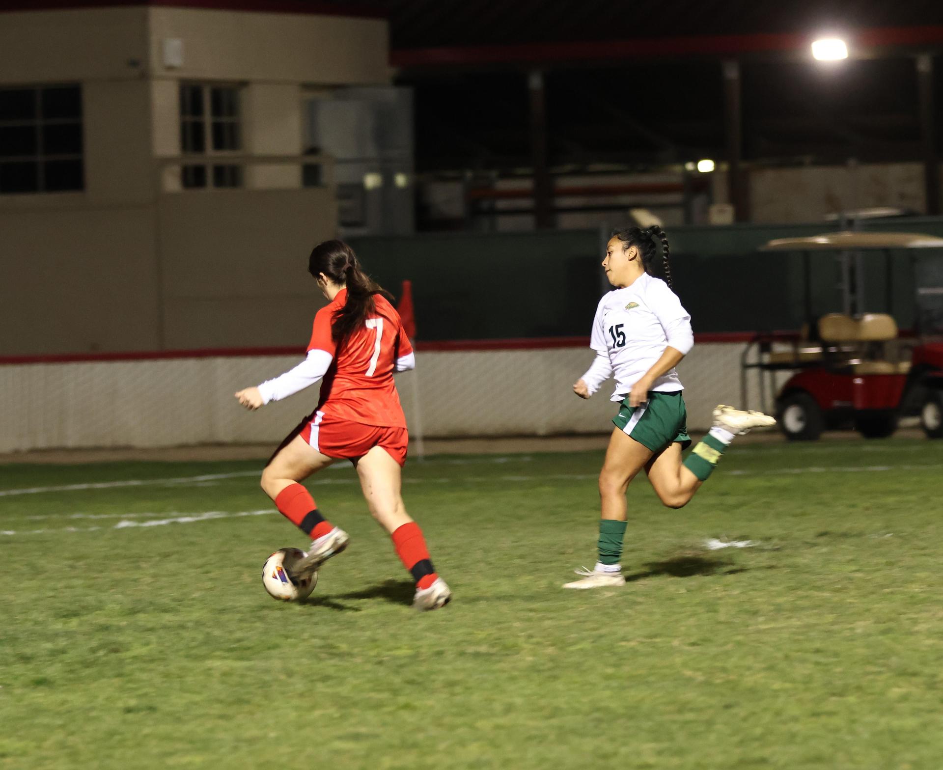 varsity girls soccer vs liberty