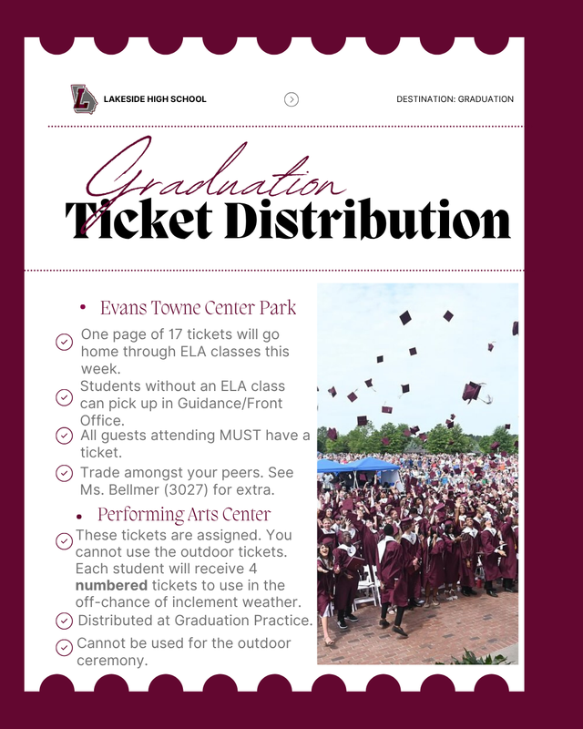 Graduation Ticket Information