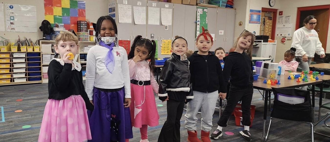 Lafayette Kindergarten 50th day
