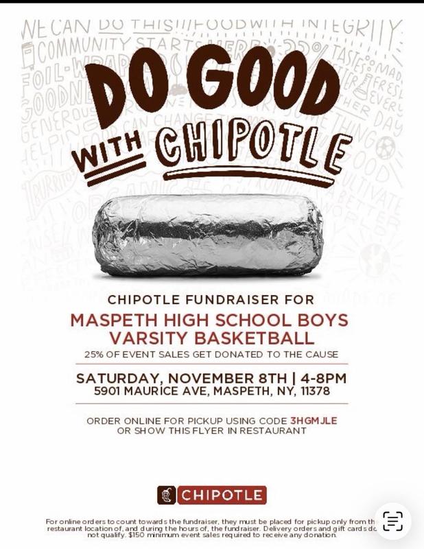 Chipotle Fundraiser