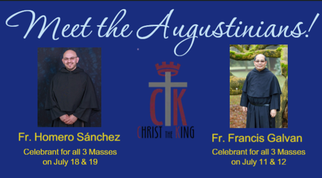 Welcome, Augustinians! Featured Photo