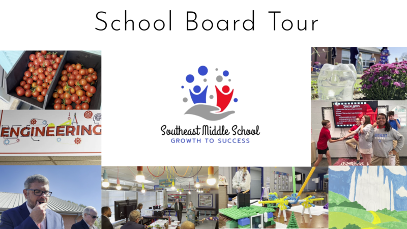 Southeast Middle School: School Board Tour Images
