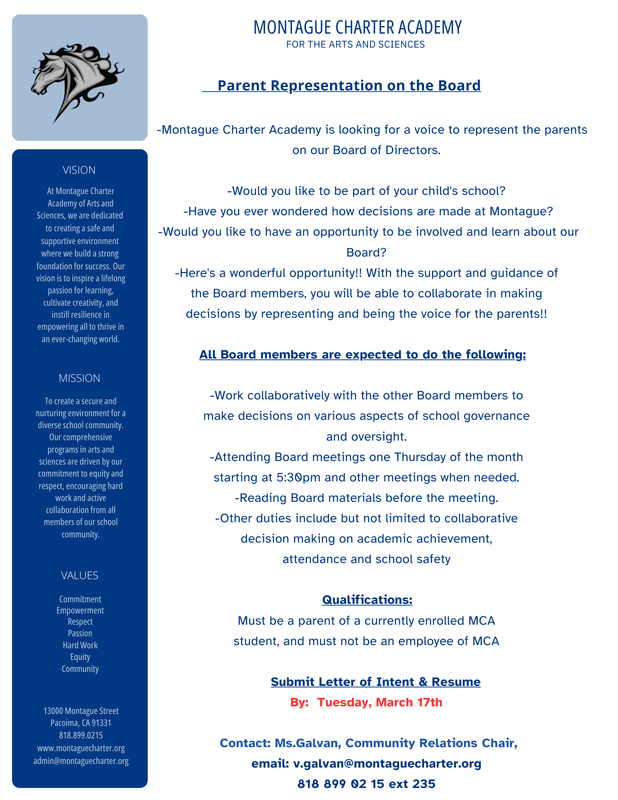 Parent Representation on the Board Featured Photo