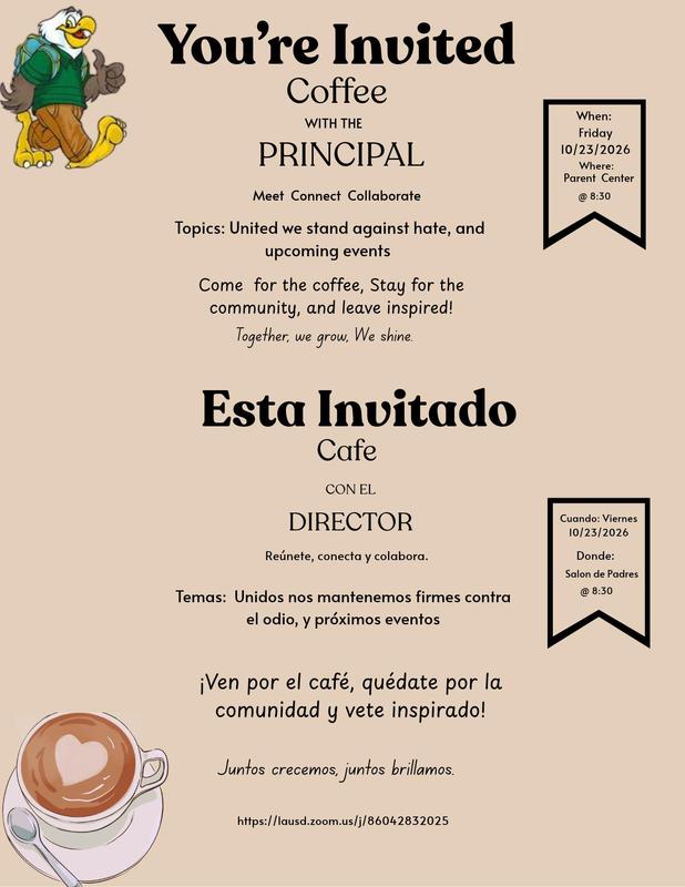 Coffee with the Principal