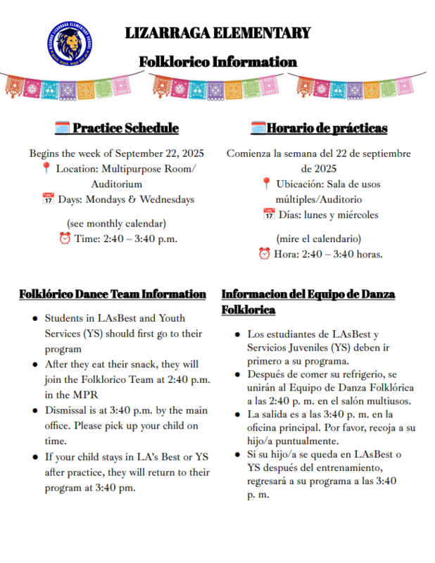 club info