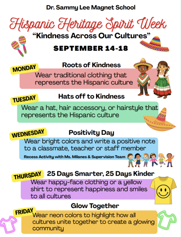 Spirit Week - Semana del Espíritu Escolar Featured Photo