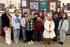 Clear Spring ES Winter Art Show Jan. 13
