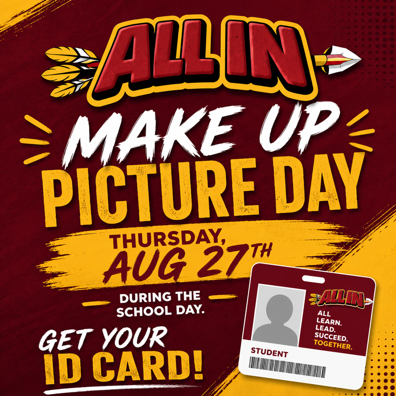 Make up picture day is Thurs, Sept 27th. Featured Photo