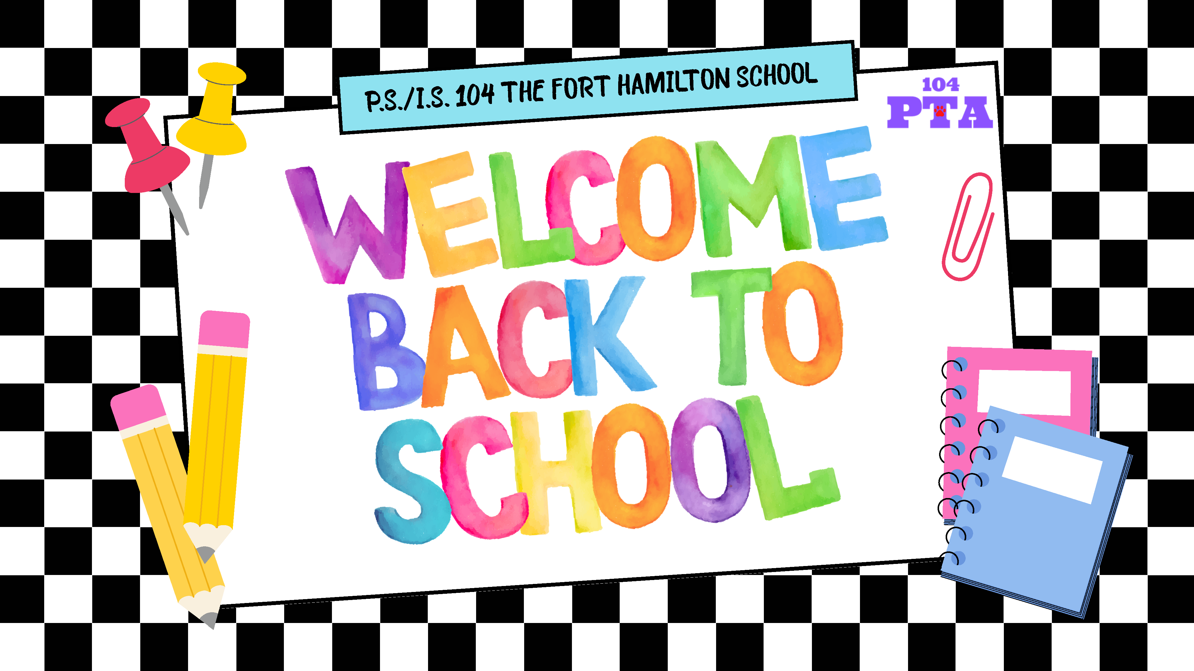 Welcome Back!
