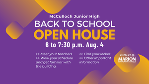 promo graphic - MJH Open House 2026-27
