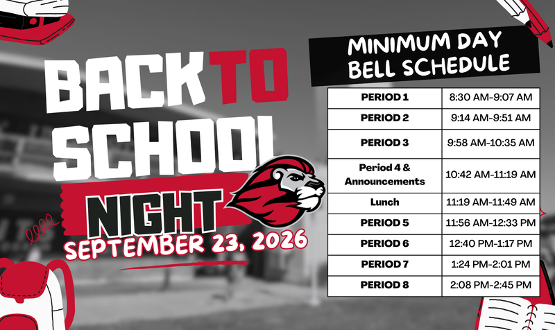 minimum day schedule