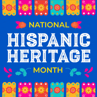 Hispanic Heritage Month flyer