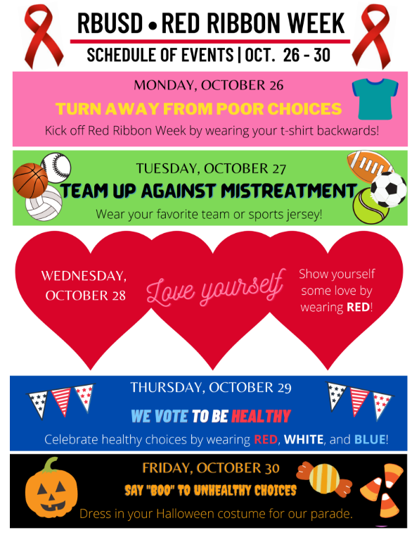 Red Ribbon Week 10/26-10/30 Featured Photo