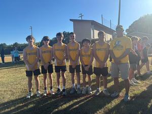 Coach Morgan with team