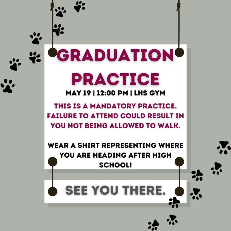 Graduation Practice on May 19