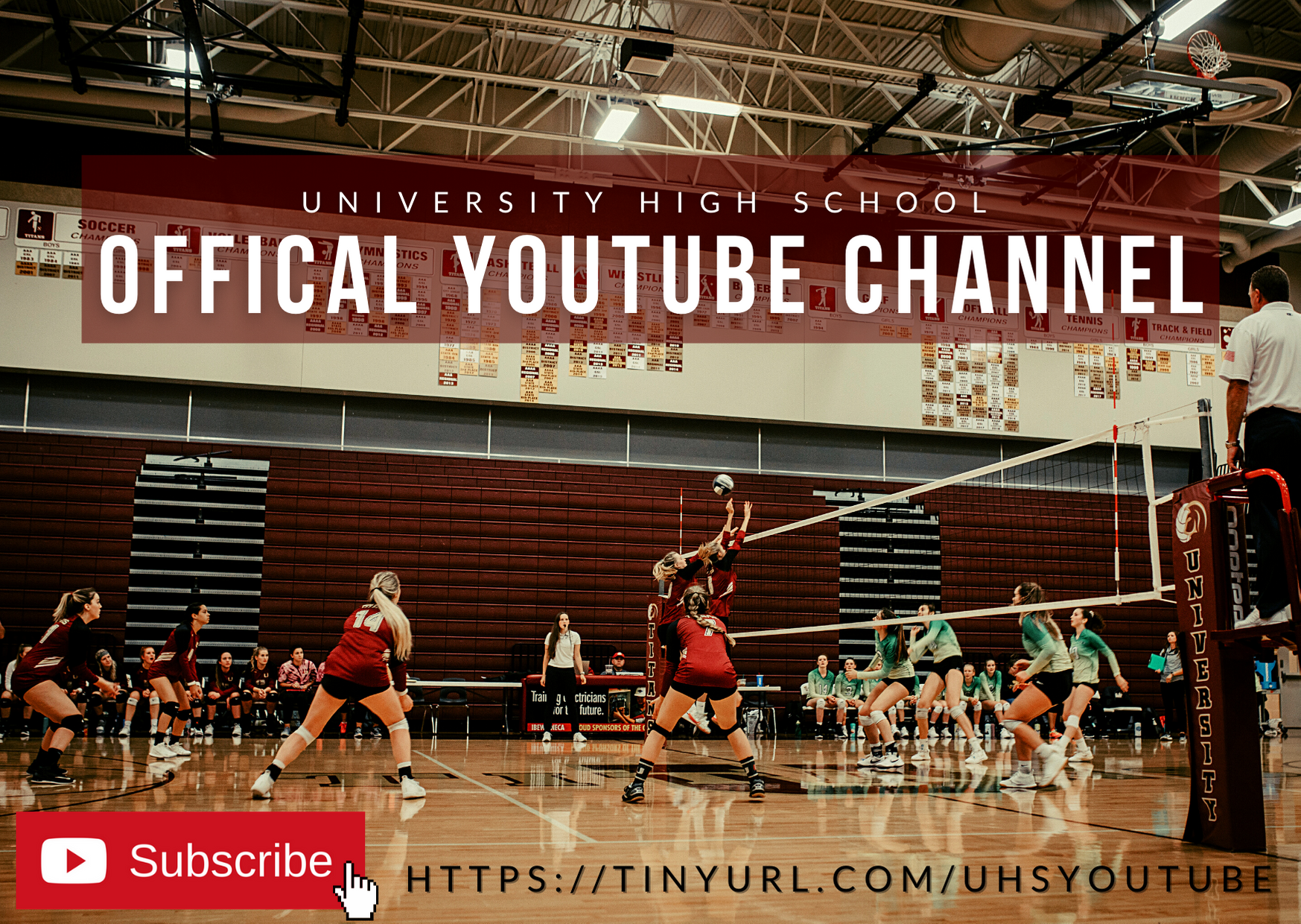 Official UHS YouTube Channel advertisement