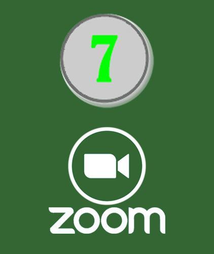 seventh grade Zoom meeting