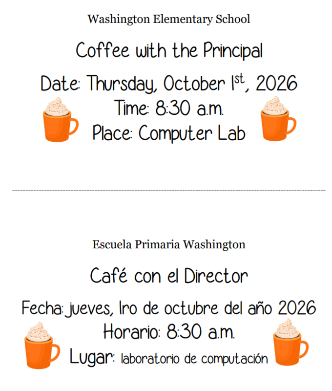 Coffee with the Principal
