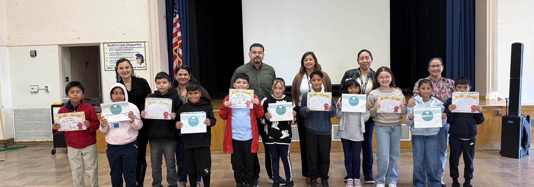 September's Students of the Month!