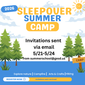 Sleepover Camp Invitations