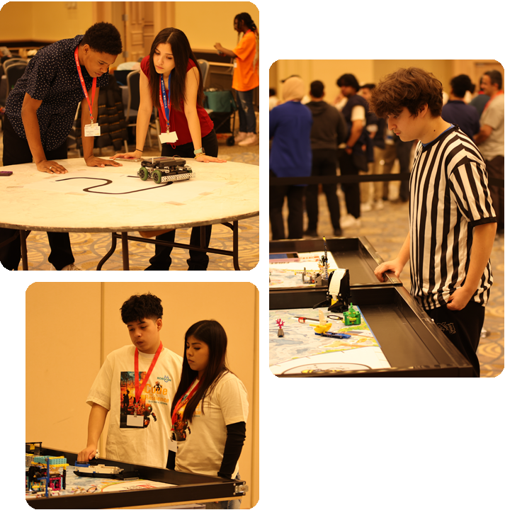 A collage highlighting the various particupants of CONSEF