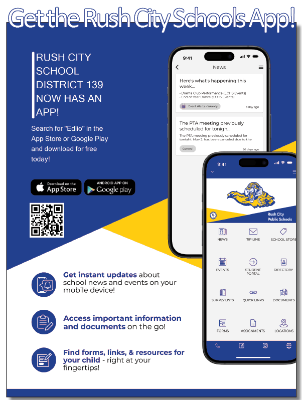 Get the Rush City Schools app!