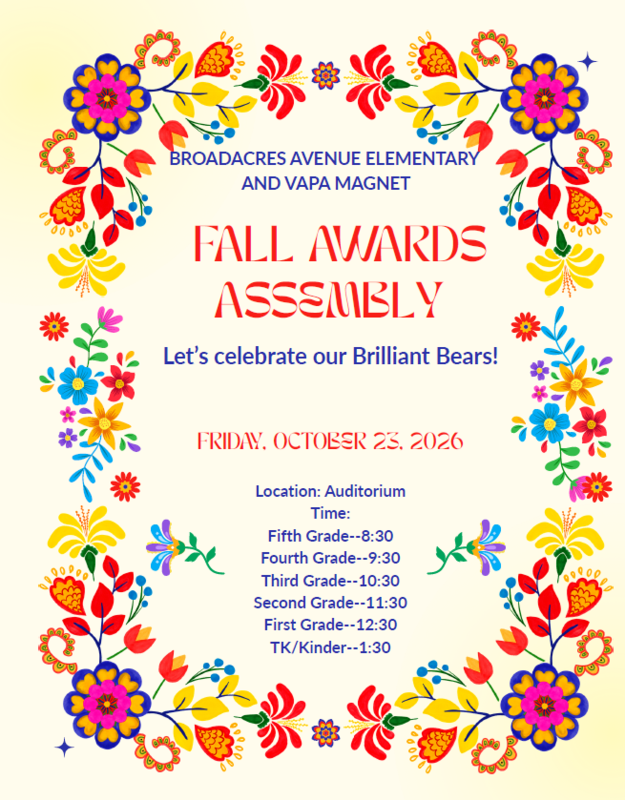 Fall Awards Assembly