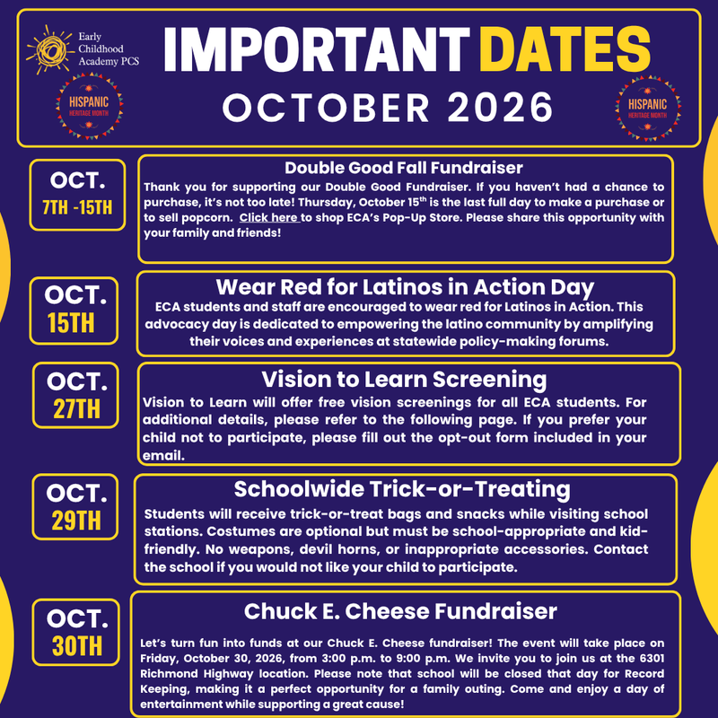 Weekly Guide to Key Dates & Events Featured Photo