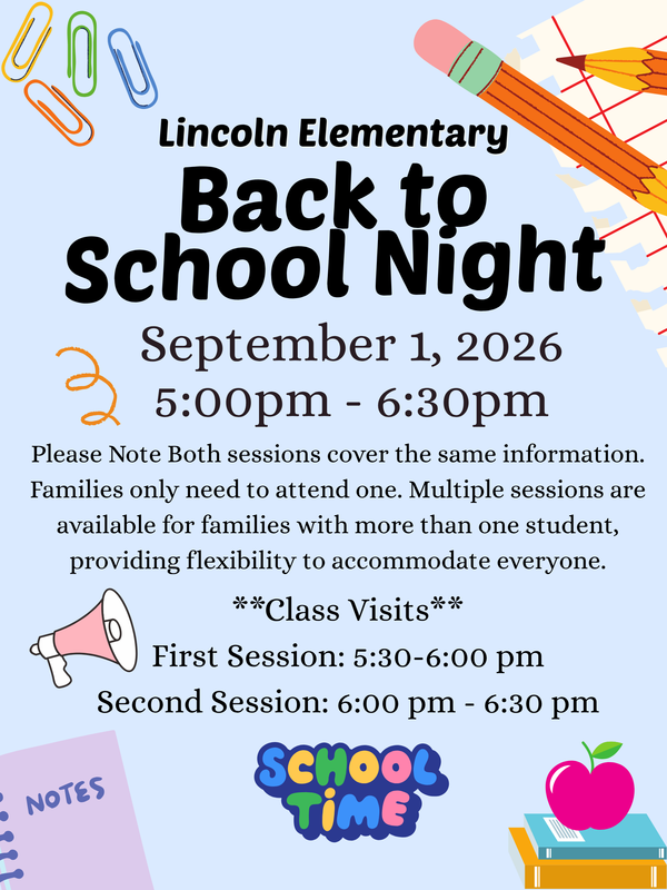 Back to School Night