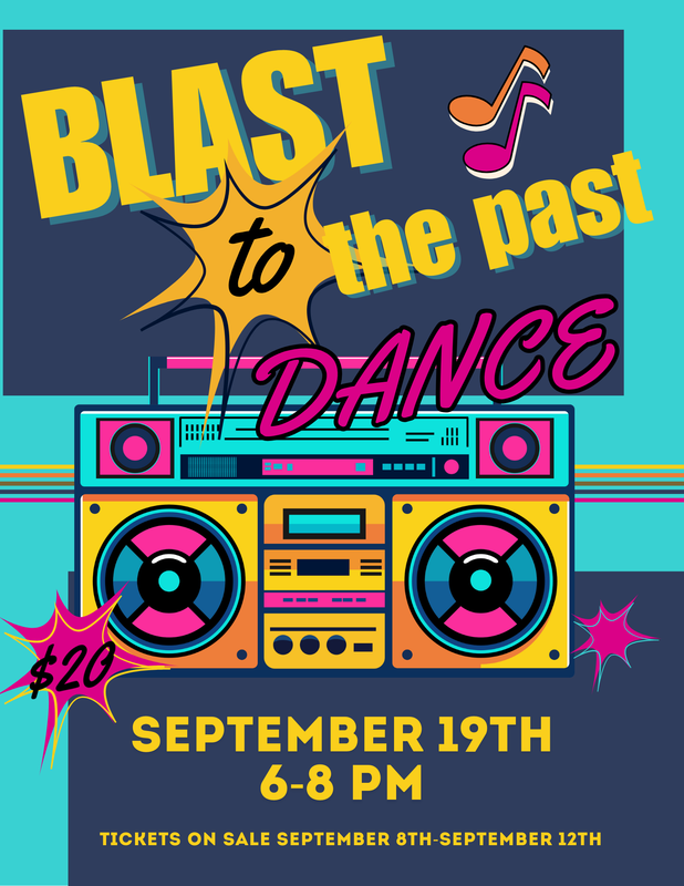 Blast to the Past Dance, 9/19 6-8 pm
