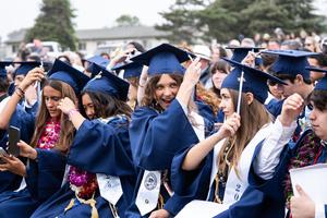 Graduation moment