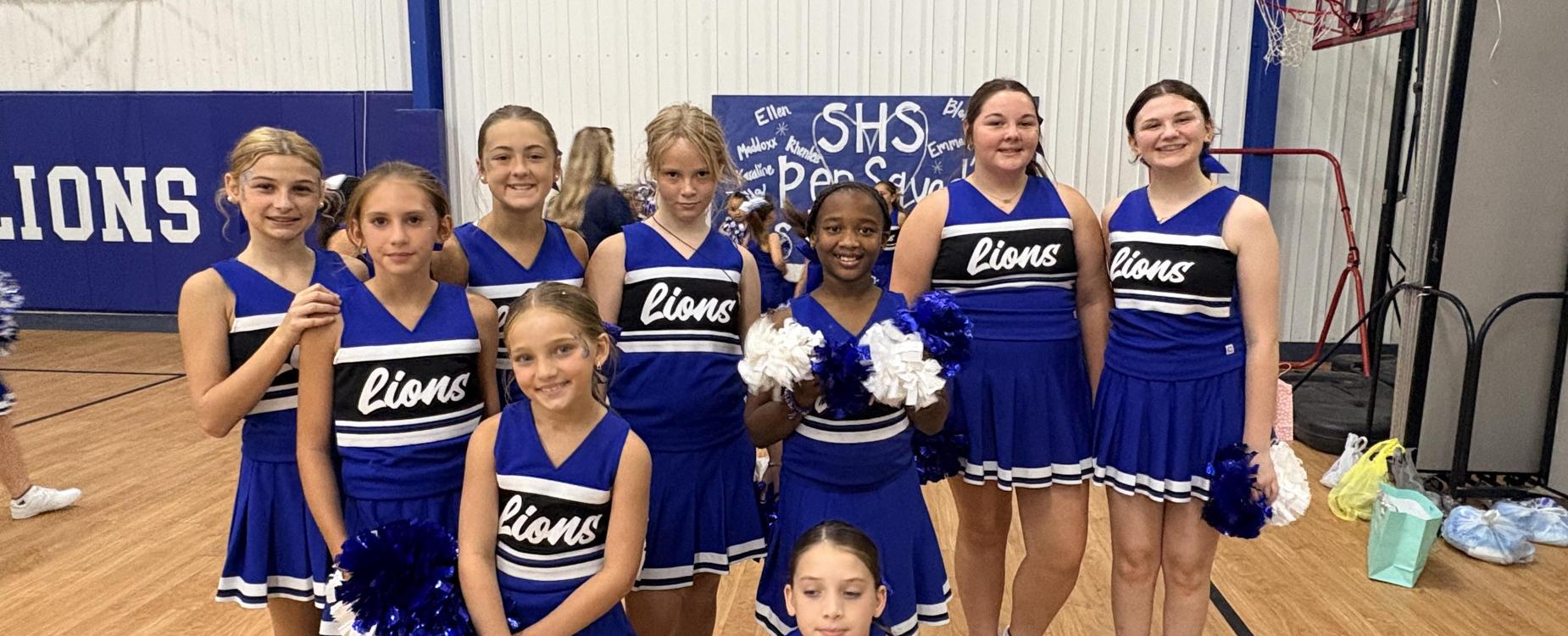 SHS's 2026 Cheerleaders